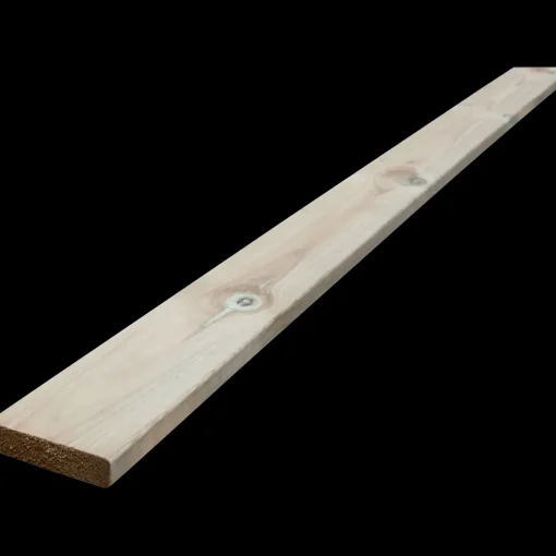 Trykimprægnerede Terrassebrædder^​ Terrassebrædder GDS glat fyr trykimprægneret 25 x 100 mm x 3,6M