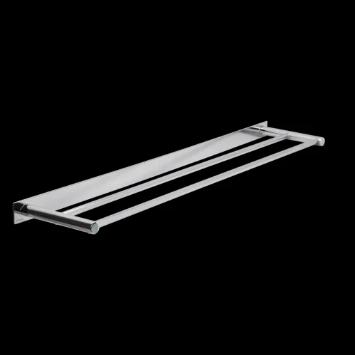Hot Adora håndklædestang, dobbelt, 60 cm, krom
