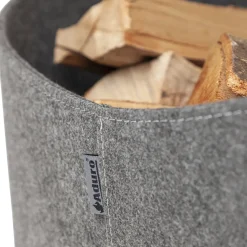 Online Aduro baseline brændekurv filt 41x53x33 cm grå