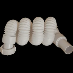 Outlet Afløbsslange t/håndvask flexibel 1 1/4"x32 mm hvid