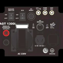 AGT Generatorer^Inverter Generator – 1300I - 1,1 kW 230V