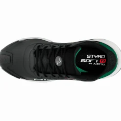 Clearance Airtox FL4 sikkerhedssko sort/militærgrønt str. 45