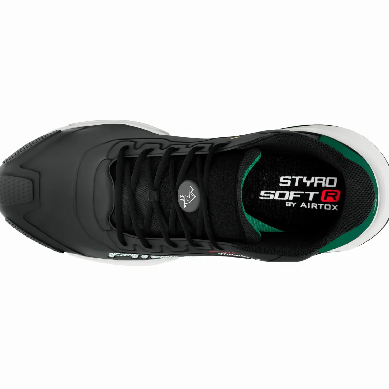 Clearance Airtox FL4 sikkerhedssko sort/militærgrønt str. 45