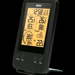 Alecto Vejrstationer Og Termometre^WS-3400 professionel vejrststion med tråløs sensor sort