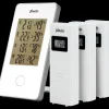 Alecto Vejrstationer Og Termometre^WS-1330 vejrstation med 3 sensorer hvid