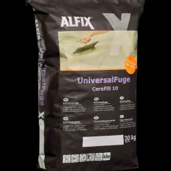 Fliseklæb Og Flisefuge^Alfix CeraFill 10 Colour 20 kg Stålgrå