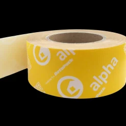 Online Alpha dampspærretape gul 50mm x 25m