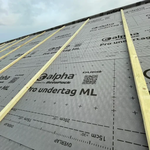 Alpha Undertag Og Tilbehør^undertag MH sort 1,1 x 30 m