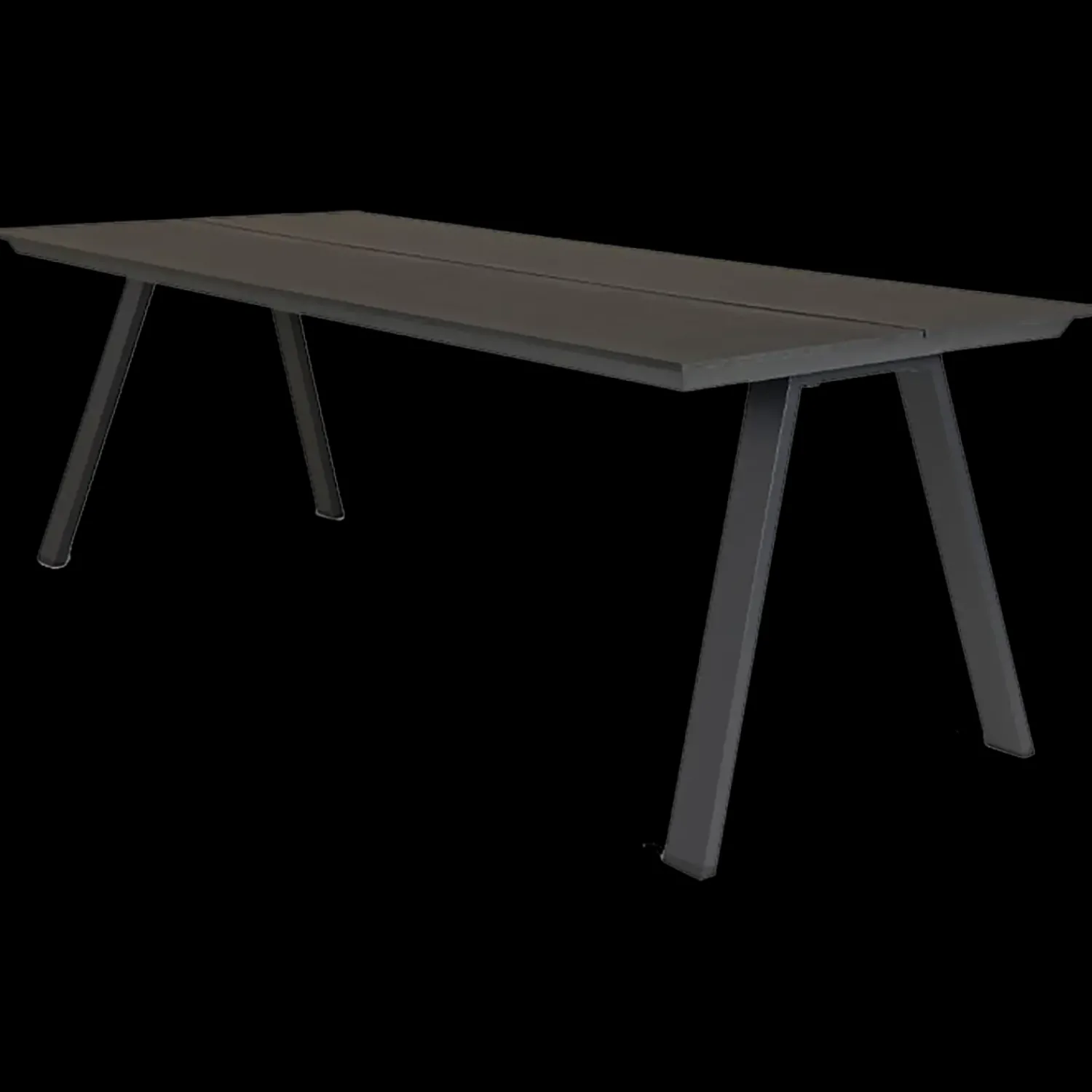 Haveborde^Anholt plankebord 6 pers. Sort