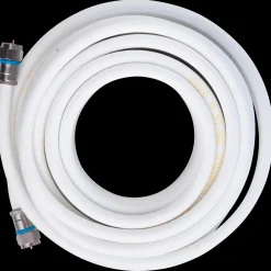 Sale Antenne kabel Ø6,6 10 m med 2xf-connector hvid