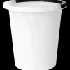 PlastTeam Rengøringsartikler|Tilbehør Til Kontor Og Værksted^Atlanta spand 5 L hvid