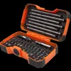 Discount Bahco bitssæt 1/4" med farvering 54 dele