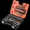 Bahco Værktøjsnøgler^S410 topnøglesæt 1/4" og 1/2" - 41 dele