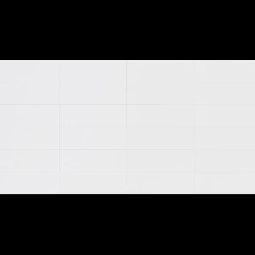 BerryAlloc Stænkplader^kitchenwall 2,2x600x1200 mm hvid sne - 10x30 cm flise