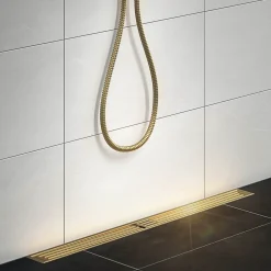 New Blücher Art Deco baderumsrende 900 mm messing