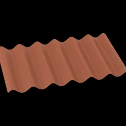 Outlet Bølgeplade B7 FK teglrød 1100 x 570 mm