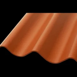 Outlet Bølgeplade B7 FK teglrød 1100 x 570 mm
