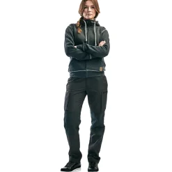 New Blåklæder dame service bukser med stretch sort str. C42