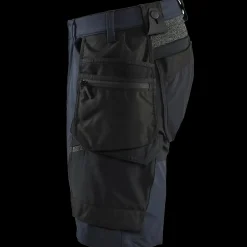 Best Blåklæder håndværker shorts 4-vejs stretch mørk marineblå/sort str. C62