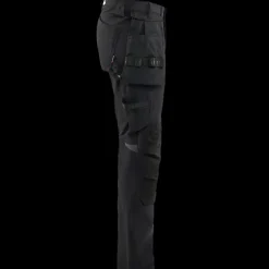 Blåklæder håndværkerbukser 4-vejs stretch sort str. C52