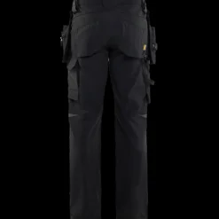 Blåklæder håndværkerbukser 4-vejs stretch sort str. C52