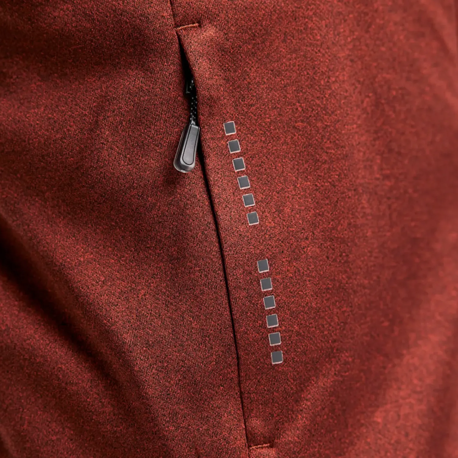 Trøjer Og Sweatshirts^Blåklæder hættetrøje Full Zip brændt rød/sort str. 2XL