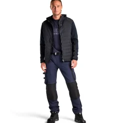 Jakker Og Veste^Blåklæder hybrid jakke mørk marineblå/sort str. XL