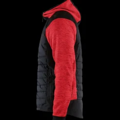 Online Blåklæder hybrid jakke rød/sort str. M