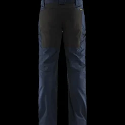 Blåklæder Arbejdsbukser^service bukser med stretch mørk marineblå/sort str. C48