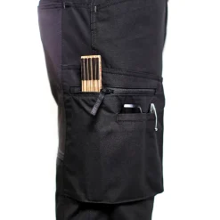 Blåklæder Arbejdsbukser^service bukser med stretch sort str. C48