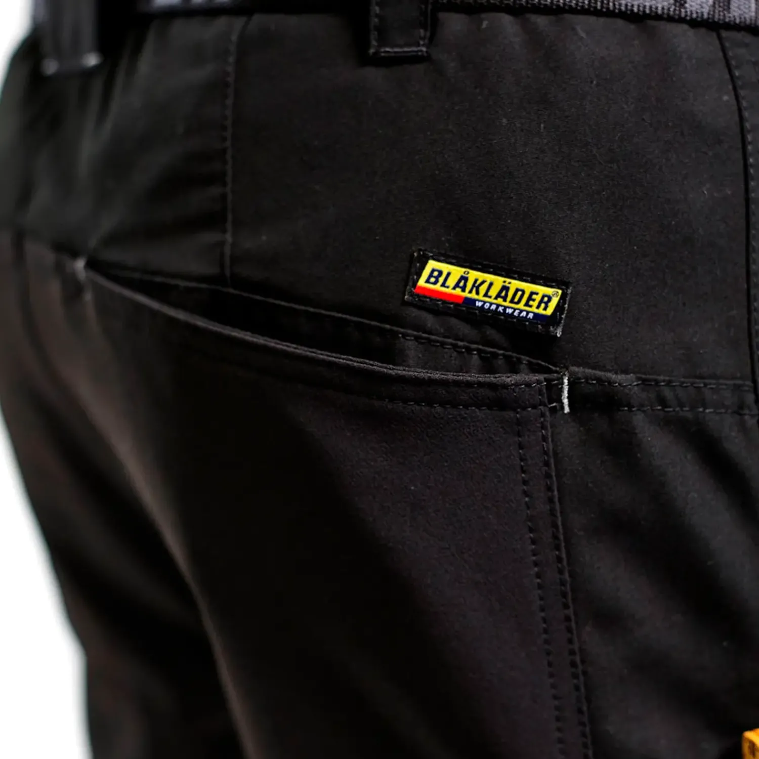 Blåklæder Arbejdsbukser^service bukser med stretch sort str. C48