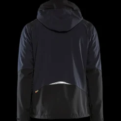 Jakker Og Veste^Blåklæder softshell jakke mørk marineblå/gul str. 2XL