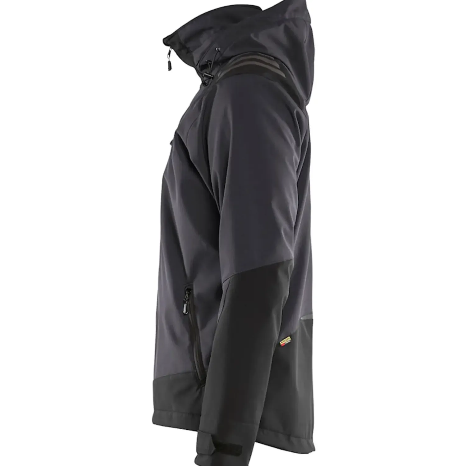 Best Blåklæder softshell jakke mørk grå/sort str. 2XL