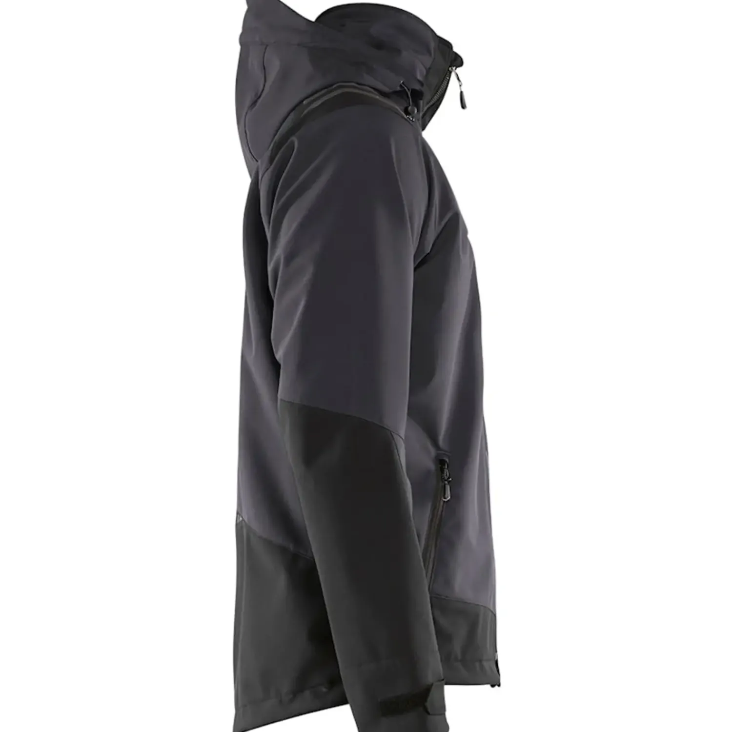 Best Blåklæder softshell jakke mørk grå/sort str. 2XL