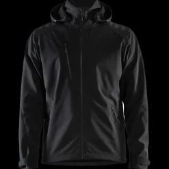 Jakker Og Veste^Blåklæder softshell jakke sort/sort str. XL