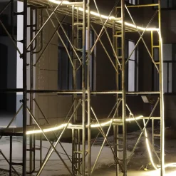 Blue electric Arbejdslamper^LED strips 25 m