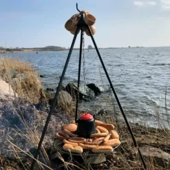Bon-fire Bålsteder^basis bålsæt med gryde