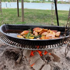 Bon-fire Bålsteder^halv bbq pande 29x57 cm