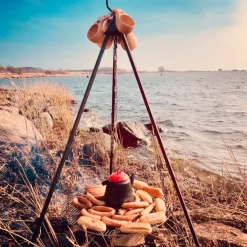 Best Bon-fire kaffe/the kande, emajle, 2,2 l