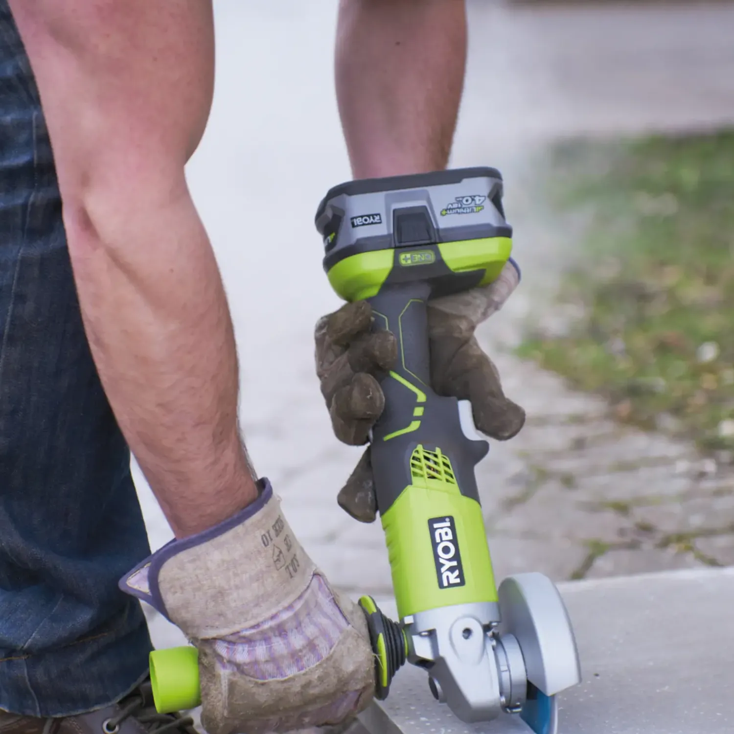 Vinkelslibere^Bosch AdvancedGrind 18V akku vinkelsliber solo (uden batteri og lader)