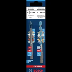 Bosch gør det selv Bor- Og Borsæt^Bosch EXPERT HEX-9 Hard Ceramic + HEX-9 Multi Construction bor, 6 mm