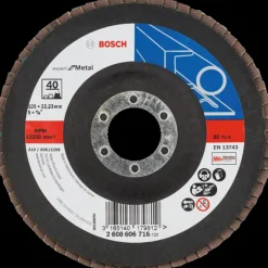 Sale Bosch Expert til Metal X551 slibeskive Ø125 mm K60