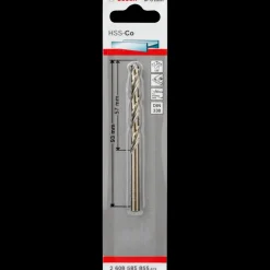 Bor- Og Borsæt^Bosch Metalbor HSS-Co, DIN 338 2x49 mm