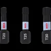 Bosch Professional Bits- Og Bitssæt^Bosch PRO Torx slagbit, 3 stk.