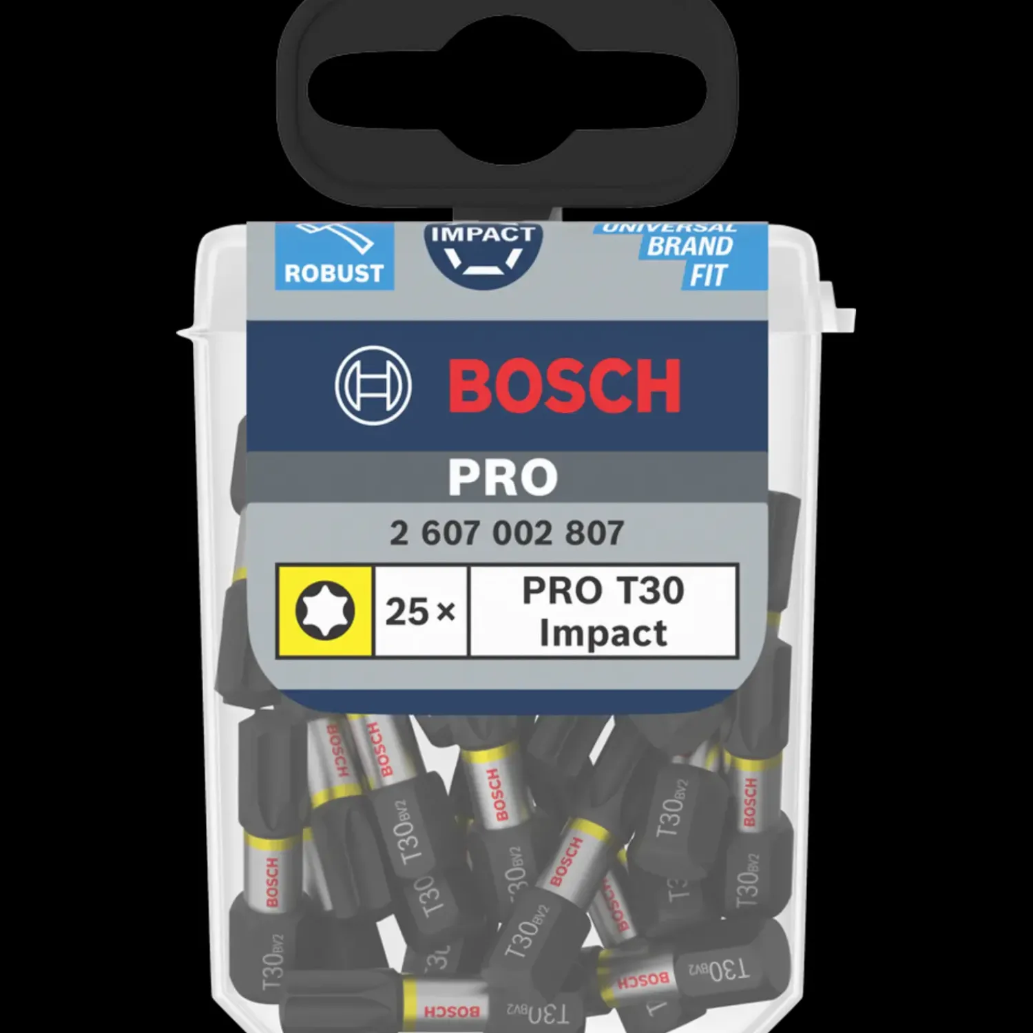 Bosch gør det selv Bor- Og Borsæt^Bosch PRO Torx slagbor, T30, 25 mm, 10 x 25 stk.