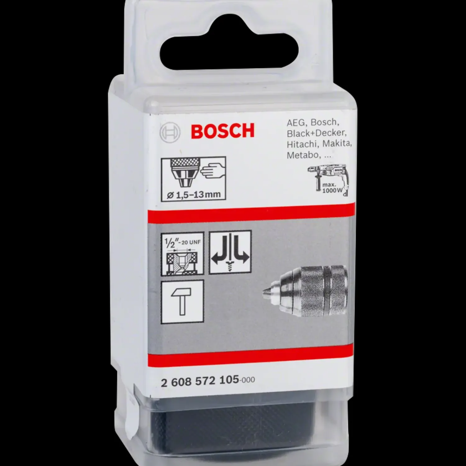Sale Bosch gør det selv Bosch Selvspændende borepatron indtil 13 mm