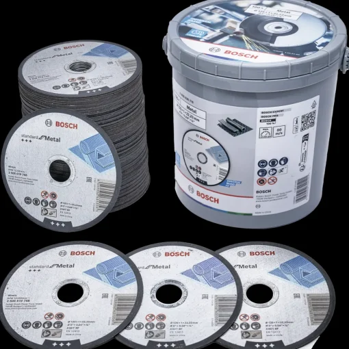 Bosch Professional Klinger Til Vinkelslibere^Bosch skæreskive metal 125X1 mm 100 stk.