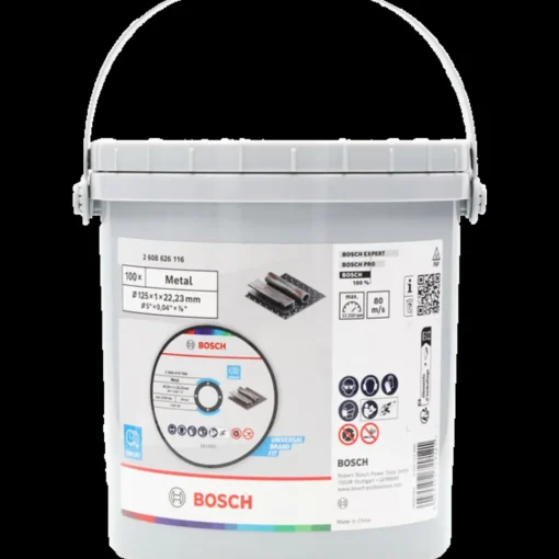 Bosch Professional Klinger Til Vinkelslibere^Bosch skæreskive metal 125X1 mm 100 stk.