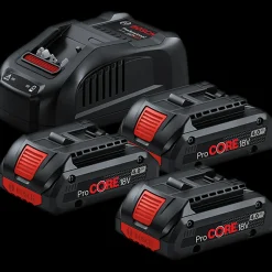 New Bosch startersæt PC 18V inkl. 3 x 4 Ah batterier