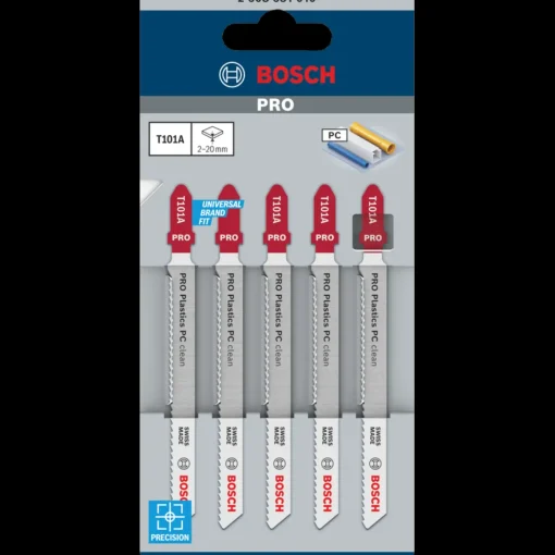 Hot Bosch Professional Bosch stiksavklinge T 101 A acryl 5 stk.